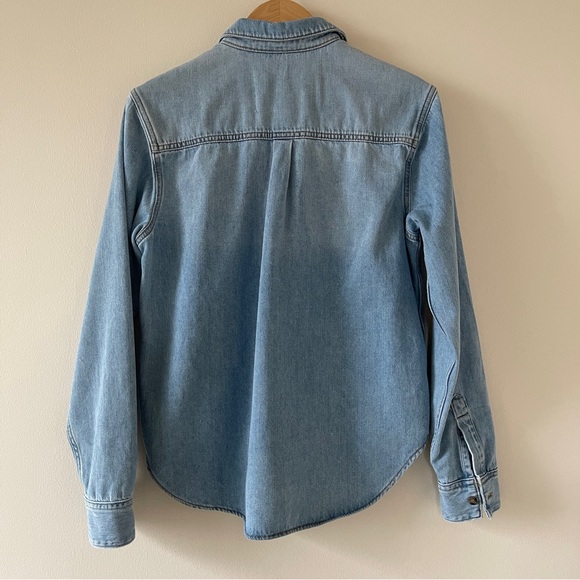 ZARA Good American Collection Edition 2022 Denim Shirt - Picture 4 of 10